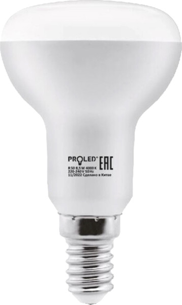 Изображение товара Лампа Proled R50-8.5W/3000K/E14