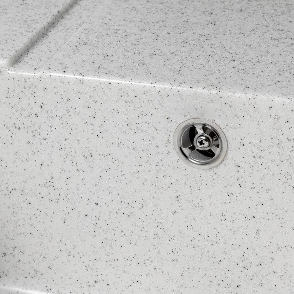 Изображение товара Мойка кухонная Saniteco Fama (серый с сифоном)