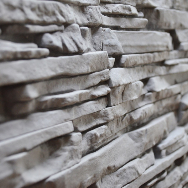 Изображение товара Декоративный камень бетонный Petra Спарта 05П5 (темно-серый)