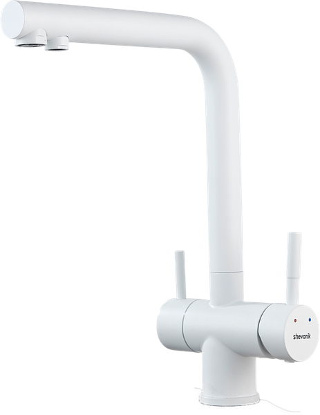 Изображение товара Смеситель Shevanik S468C (белый)