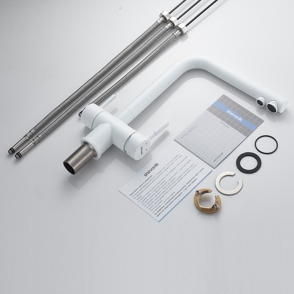 Изображение товара Смеситель Shevanik S468C (белый)