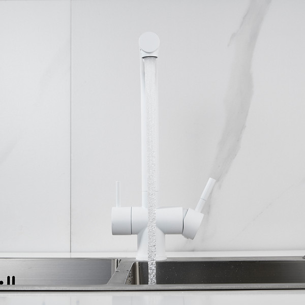 Изображение товара Смеситель Shevanik S468C (белый)