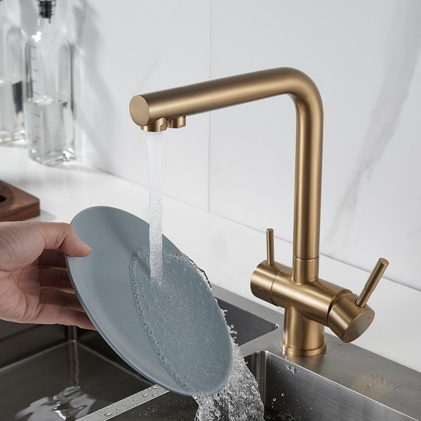 Изображение товара Смеситель Shevanik S468G (сатин)