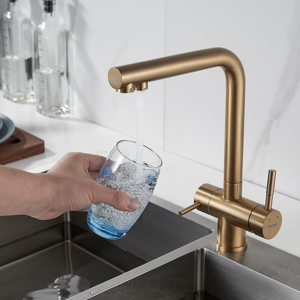 Изображение товара Смеситель Shevanik S468G (сатин)