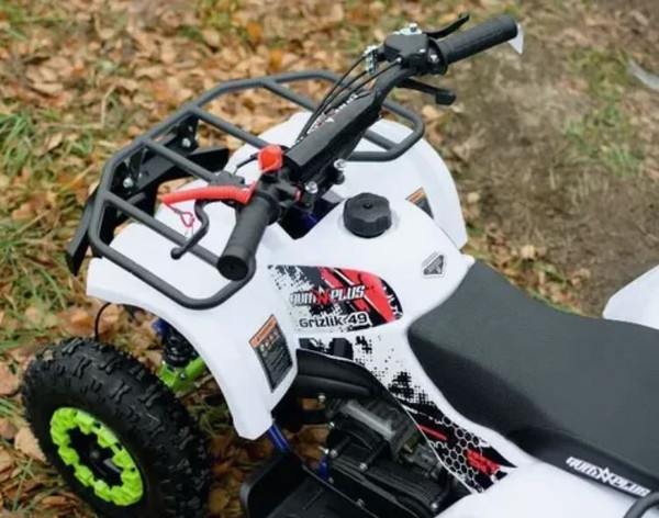 Изображение товара Квадроцикл AVM Grizlik 49 (белый)