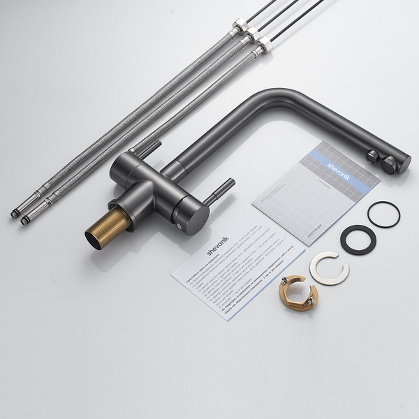 Изображение товара Смеситель Shevanik S468T (графит)