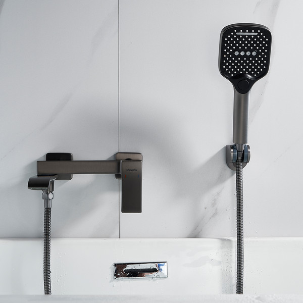 Изображение товара Смеситель Shevanik S4002T (оружейная сталь)