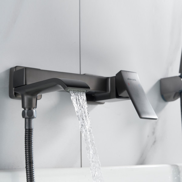 Изображение товара Смеситель Shevanik S4002T (оружейная сталь)