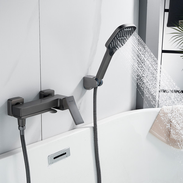 Изображение товара Смеситель Shevanik S4002T (оружейная сталь)