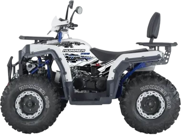 Изображение товара Квадроцикл AVM Hammer 200 (белый)