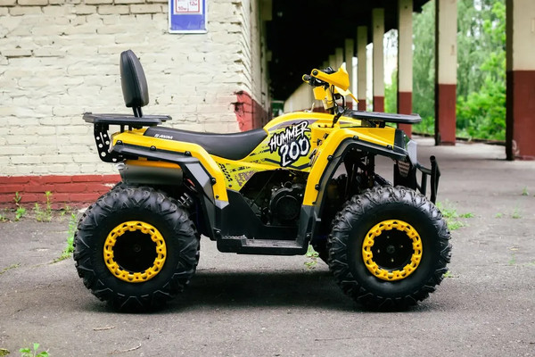 Изображение товара Квадроцикл AVM Hammer 200 (желтый)