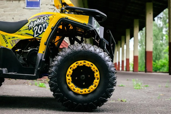 Изображение товара Квадроцикл AVM Hammer 200 (желтый)