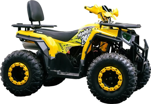Изображение товара Квадроцикл AVM Hammer 200 (желтый)