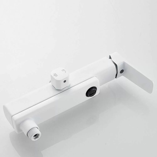 Изображение товара Душевая система со смесителем Shevanik S9936C (белый)