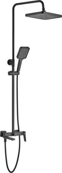 Изображение товара Душевая система со смесителем Shevanik S9936H (черный)