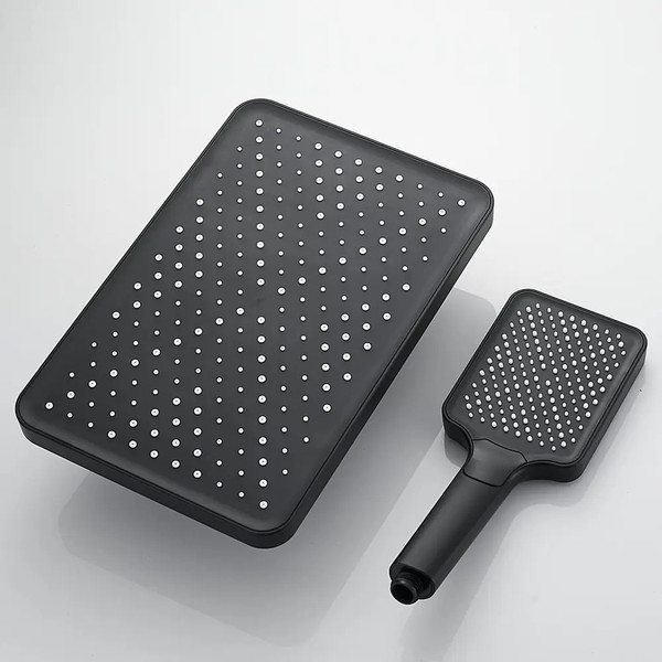 Изображение товара Душевая система со смесителем Shevanik S9936H (черный)