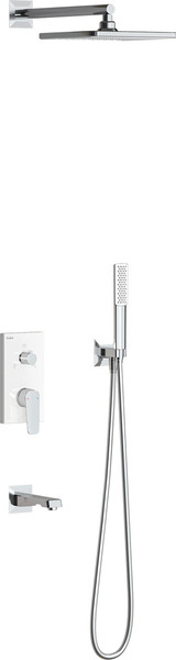 Изображение товара Душевая система со смесителем Teska Ciera AS3300W