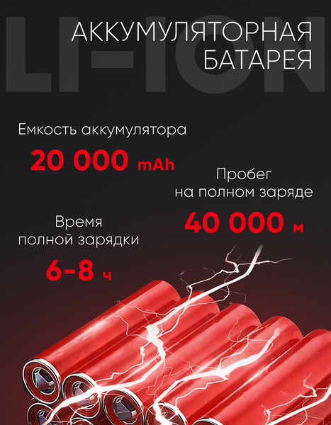 Изображение товара Электроскутер AVM Delta (красный)