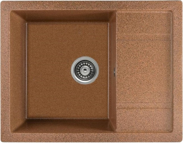 Изображение товара Мойка кухонная Saniteco Fortis (терракот с сифоном)