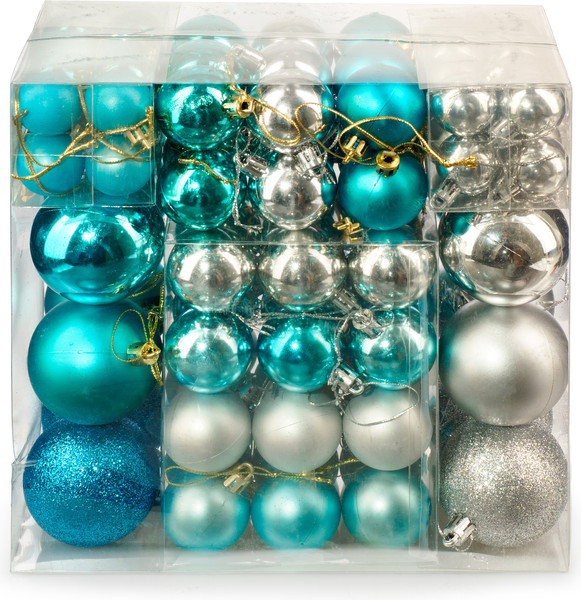 Изображение товара Набор шаров новогодних Ausini HE20248-57SL