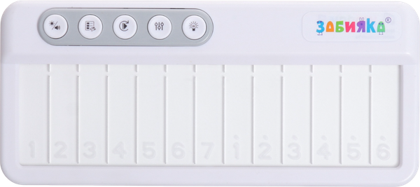 Изображение товара Музыкальная игрушка Zabiaka Пианино / 10452926 (белый)