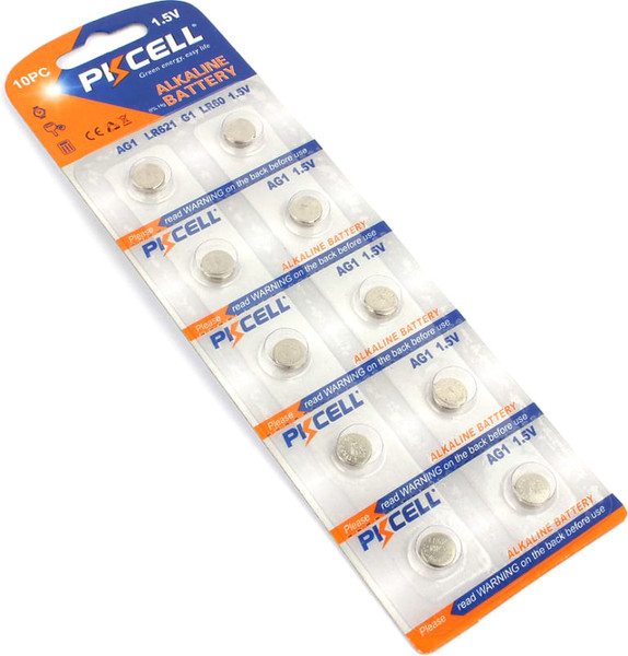 Изображение товара Комплект батареек Pkcell AG1-10B LR60