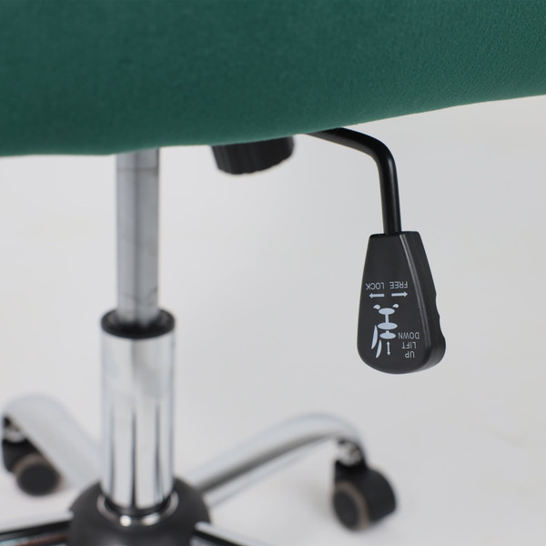 Изображение товара Кресло офисное AksHome Bella XL Chrome (Kiton 709 Jungle, велюр/зеленый)