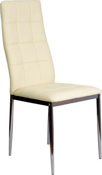 Изображение товара Стул AksHome Sky (экокожа, кремовый APU-003/хром)