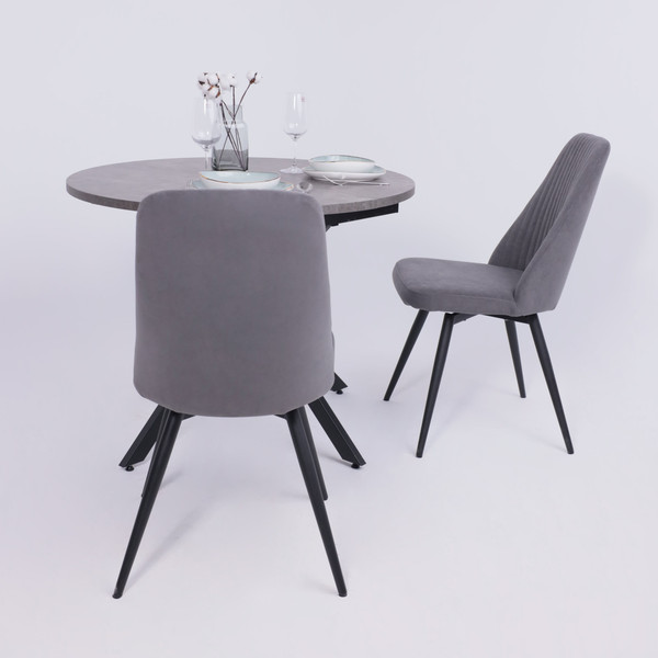 Изображение товара Стул Listvig Лотус R 360 (антрацитовый Brendy 28/черный)