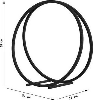 Изображение товара Дровница для камина СтальСнабДизайн ДК-13