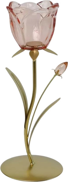 Изображение товара Подсвечник Arya Rosa Декоративный (розовый)