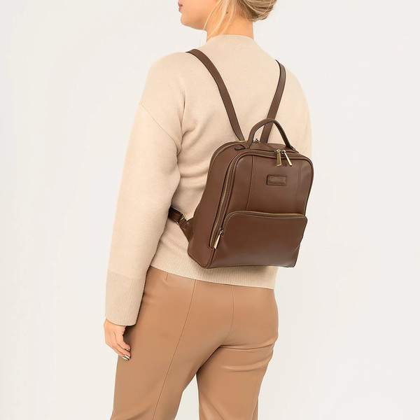Изображение товара Рюкзак Francesco Molinary 513-16458-002-DBW (темно-коричневый)
