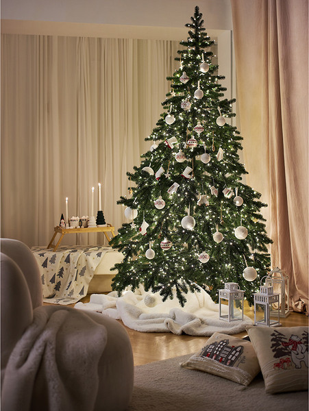 Изображение товара Набор елочных игрушек Tkano New Year Essential Marble stars / TK24-NY_DEC0022 (4шт)