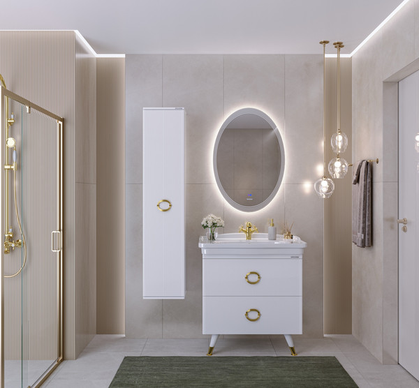 Изображение товара Тумба под умывальник Grossman Атрио 85 / 108016 (белый глянец)