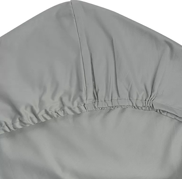 Изображение товара Простыня Tkano Essential TK20-FS0031 на резинке (светло-серый)