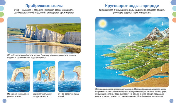 Изображение товара Энциклопедия Махаон Море и его обитатели, твердая обложка (Гийоре Мари-Рене, Гримо Элен)