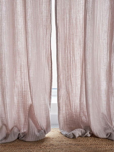 Изображение товара Штора Tkano Essential TK24-CUR0003 (бежевый/серый)