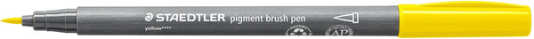 Изображение товара Лайнер Staedtler Pigment Brush / 371-1 (желтый)