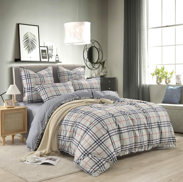 Изображение товара Комплект постельного белья Sofi de Marko Урмас Сатин 7Е / 7Е-5579 (серый)