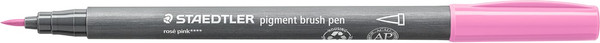 Изображение товара Лайнер Staedtler Pigment Brush / 371-208 (розовый)