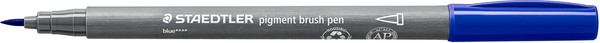 Изображение товара Лайнер Staedtler Pigment Brush / 371-3 (синий)