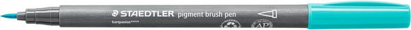 Изображение товара Лайнер Staedtler Pigment Brush / 371-35 (бирюзовый)