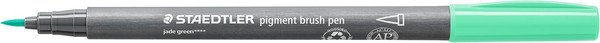 Изображение товара Лайнер Staedtler Pigment Brush / 371-506 (нефрит зеленый)