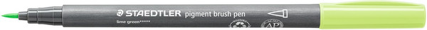 Изображение товара Лайнер Staedtler Pigment Brush / 371-530 (лимонно-зеленый)