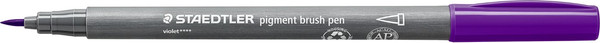 Изображение товара Лайнер Staedtler Pigment Brush / 371-6 (фиолетовый)