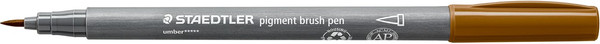 Изображение товара Лайнер Staedtler Pigment Brush / 371-790 (умбра)