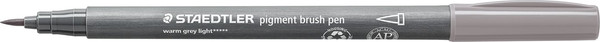 Изображение товара Лайнер Staedtler Pigment Brush / 371-840 (светло-серый)