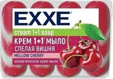 Изображение товара Набор мыла Exxe 1+1 Спелая вишня (4x75г)