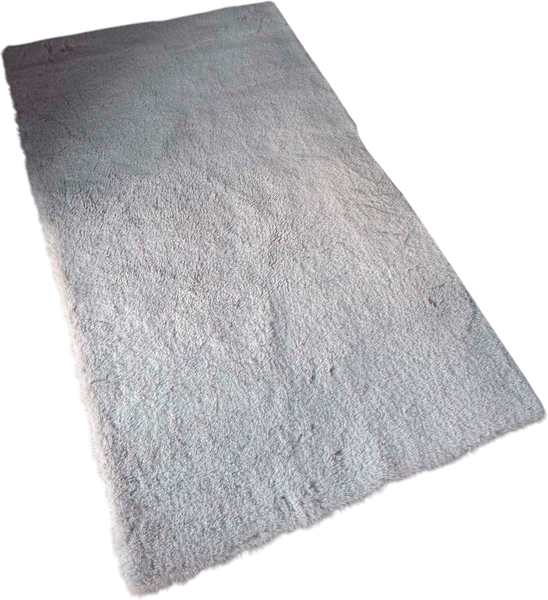 Изображение товара Коврик Shahintex Меховой 67x130 / 862948 (голубая норка 23 S)