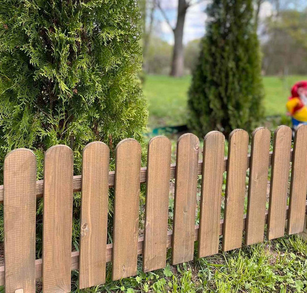 Изображение товара Изгородь декоративная Четыре Солнца L (коричневый)